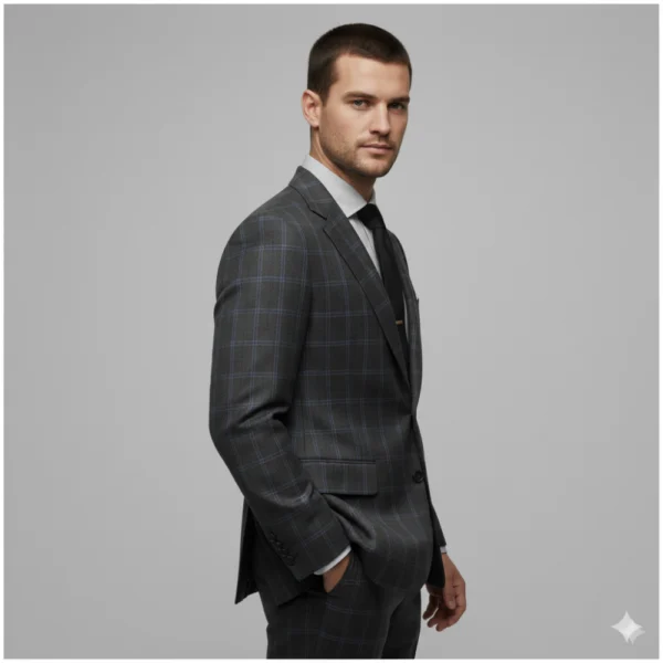 Corbata negra clásica